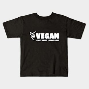 Vegan - Plant Built Kids T-Shirt